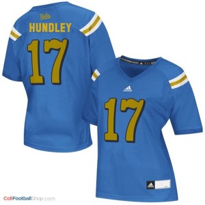 Brett Hundley UCLA Bruins #17 Women Football Jersey - Blue