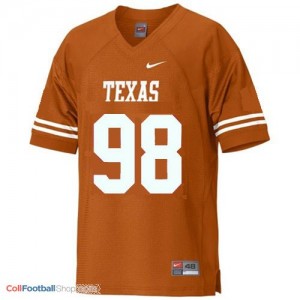Brian Orakpo Texas Longhorns #98 Football Jersey - Orange