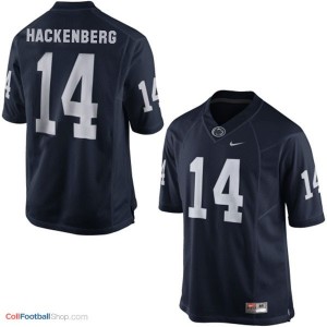 Christian Hackenberg Penn State Nittany Lions #14 Football Jersey - Blue