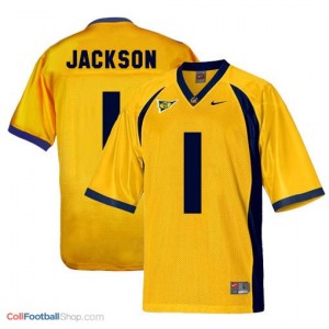 DeSean Jackson California Golden Bears  #1 Football Jersey - Gold