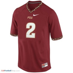 Deion Sanders Florida State Seminoles (FSU) #2 Youth Football Jersey - Red