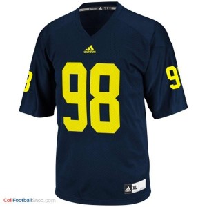 Devin Gardner Michigan Wolverines #98 Youth Football Jersey - Navy Blue