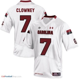 Jadeveon Clowney South Carolina Gamecocks #7 Youth Football Jersey - White