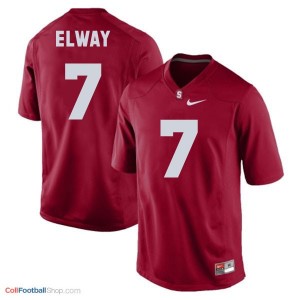 John Elway Stanford Cardinal #7 Youth Football Jersey - Red