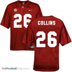 Landon Collins Alabama #26 Football Jersey - Crimson Red