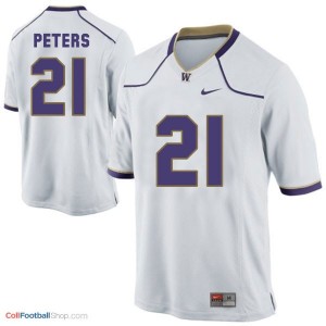 Marcus Peters Washington Huskies #21 Football Jersey - White