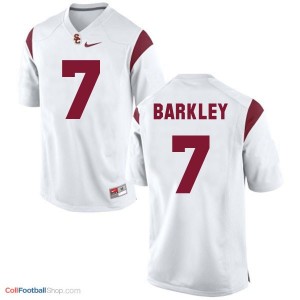 Matt Barkley USC Trojans #7 Football Jersey - White