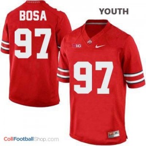 Joey Bosa Ohio State Buckeyes #97 Football Jersey - Scarlet - Youth