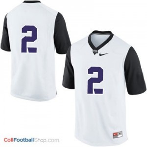 TCU Horned Frogs #2 Football Jersey - White