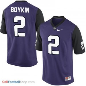 Trevone Boykin TCU Horned Frogs #2 Football Jersey - Purple
