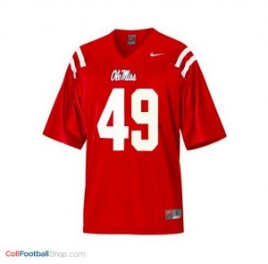 Patrick Willis Ole Miss Rebels #49 Football Jersey - Red