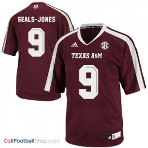 Ricky Seals Jones Texas A&M Aggies #9 Youth Football Jersey - Maroon Red