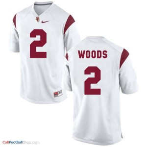 Robert Woods USC Trojans #2 Football Jersey - White