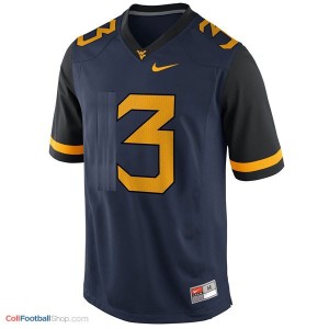 Stedman Bailey West Virginia Mountaineers #3 Youth Football Jersey - Blue