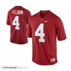 T.J. Yeldon Alabama #4 Youth Football Jersey - Crimson Red