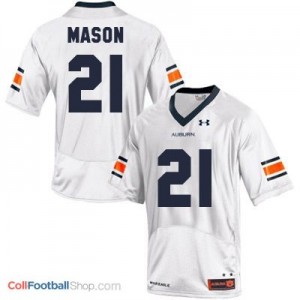 Tre Mason Auburn Tigers #21 Football Jersey - White