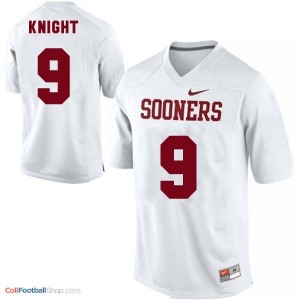 Trevor Knight Oklahoma Sooners #9 Football Jersey - White