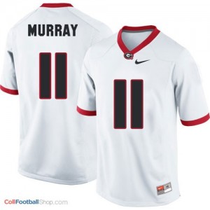 Aaron Murray Georgia Bulldogs (UGA) #11 Football Jersey - White