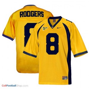 Aaron Rodgers California Golden Bears #8 Football Jersey - Gold