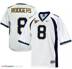 Aaron Rodgers California Golden Bears  #8 Football Jersey - White