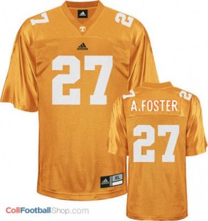 Arian Foster Tennessee Volunteers #27 Youth Football Jersey - Orange