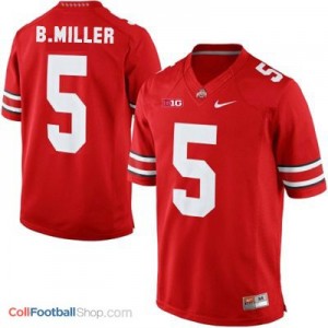 Braxton Miller Ohio State Buckeyes #5 Youth Football Jersey - Scarlet Red