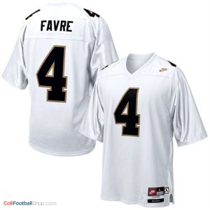Brett Favre Southern Mississippi Golden Eagles #4 Football Jersey - White
