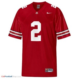 Cris Carter Ohio State Buckeyes #2 Football Jersey - Scarlet Red
