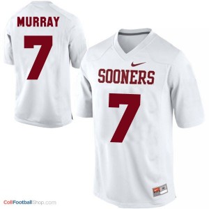 DeMarco Murray Oklahoma Sooners #7 Youth Football Jersey - White