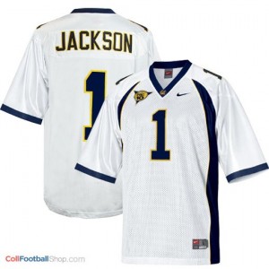 DeSean Jackson California Golden Bears  #1 Football Jersey - White