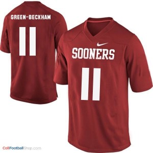 Dorial Green-Beckham Oklahoma Sooners #11 Youth Football Jersey - Red
