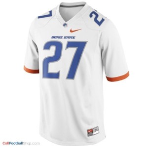 Jay Ajayi Boise State Broncos #27 Youth Football Jersey - White