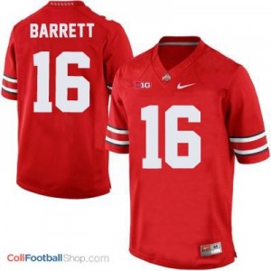 J.T. Barrett Ohio State Buckeyes #16 Football Jersey - Scarlet