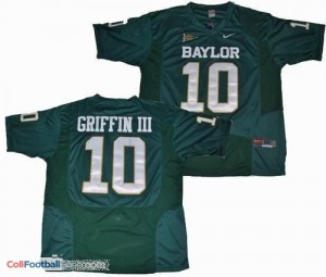 Robert Griffin III Baylor Bears #10 Football Jersey - Green