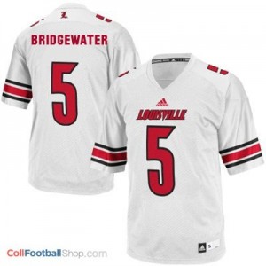 Teddy Bridgewater Louisville Cardinals #5 Youth Football Jersey - White