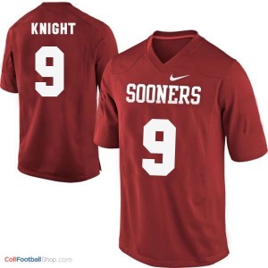 Trevor Knight Oklahoma Sooners #9 Football Jersey - Red