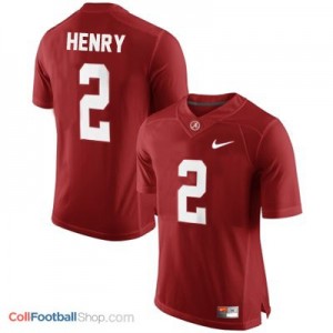 Derrick Henry Alabama #2 Youth Football Jersey - Crimson Red