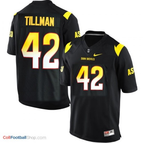 Pat Tillman Arizona State Sun Devils (ASU) #42 Football Jersey - Black